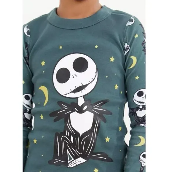 NWT Hanna Andersson 140 10 New Pajamas Halloween Nightmare Before Christmas Jack